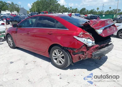 2012 Hyundai Sonata Gls из США, поврежденный, VIN 5NPEB4AC1CH502040